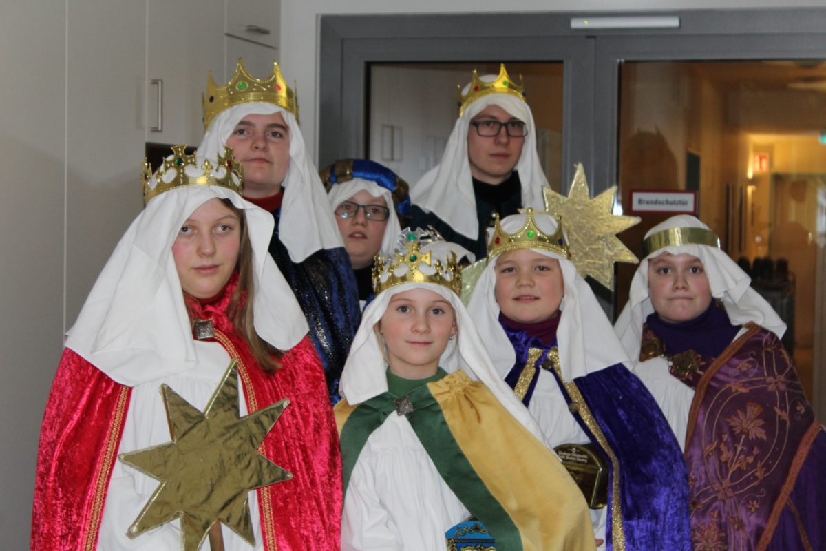 Besuch der Sternsinger