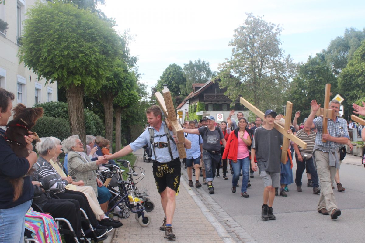 Pilgerzug aus München