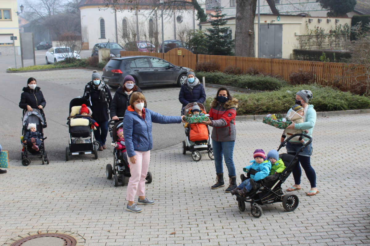 Besuch der Elter-Kind-Gruppe