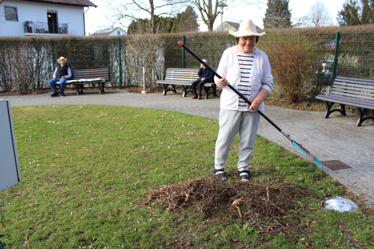 Gartenarbeit