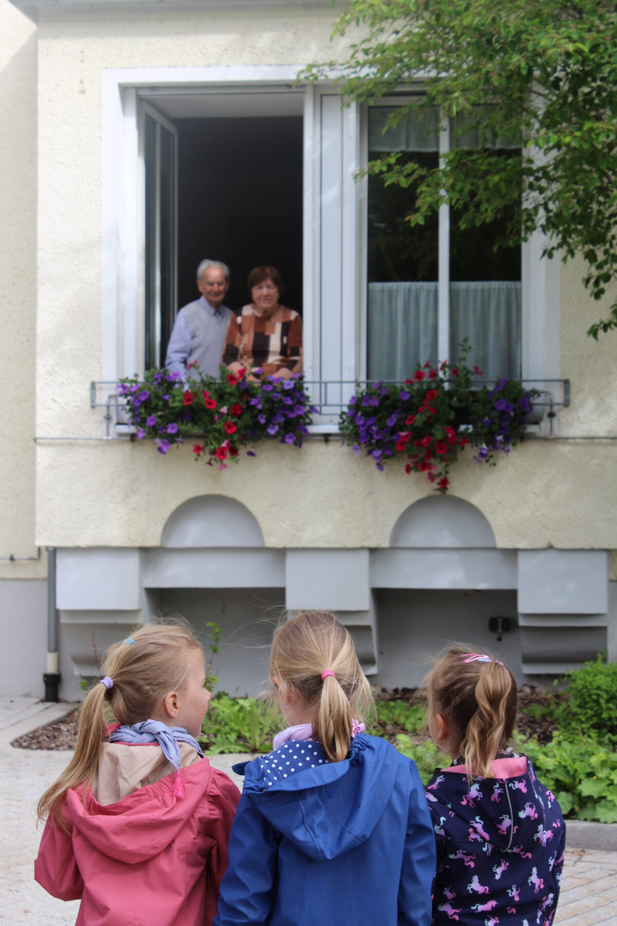 Besuch der Kindergarten Kinder