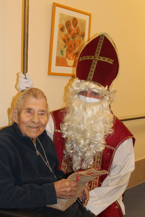 Besuch vom Kindergarten mit dem Hl. Nikolaus